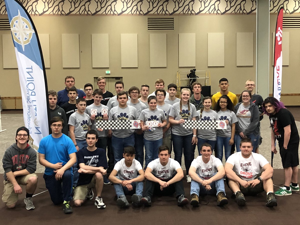 Congradualations to 1st place <a href="/perkinspirates/">Perkins Schools</a> and 2nd place <a href="/gobluestreaks/">Sandusky Schools</a> on their finishes in the first inaugural Drone Racing Championship! @BCSN_Erie <a href="/NorthPointESC/">North Point Educational Service Center</a> <a href="/EHOVEworks/">EHOVE Career Center</a>