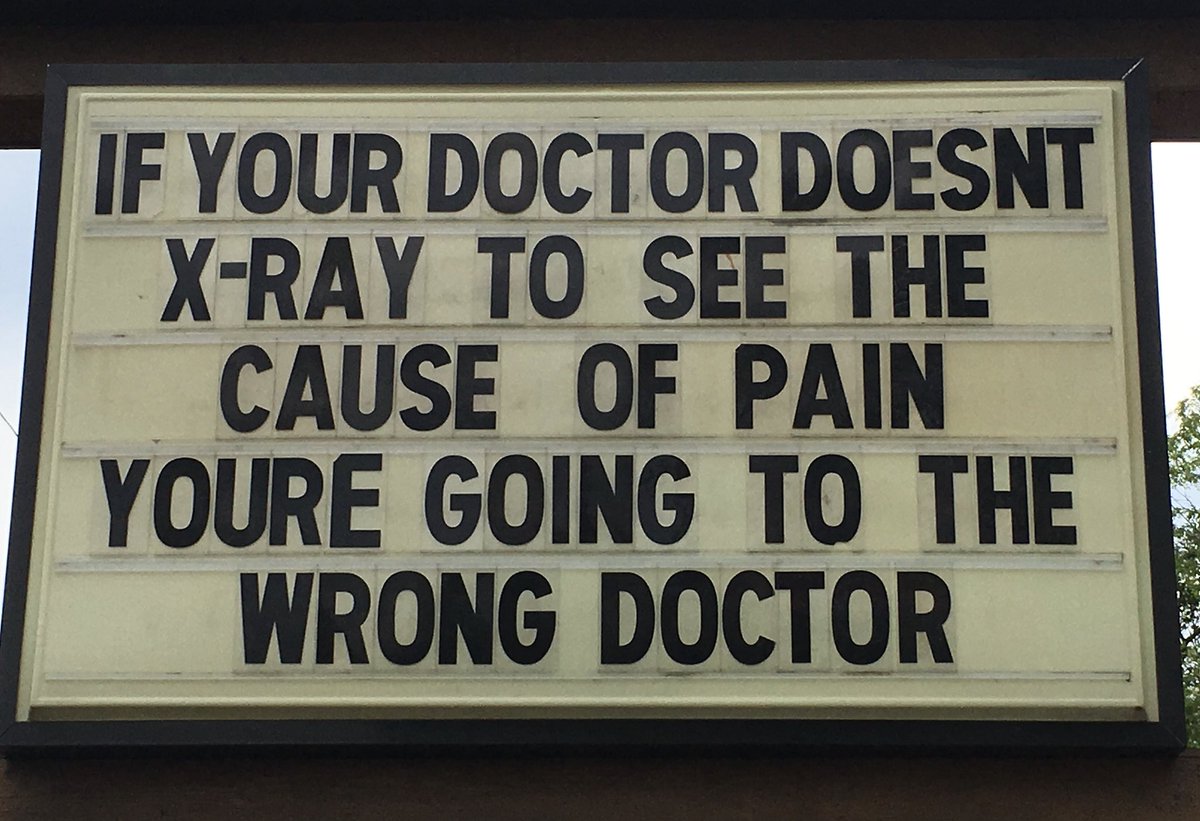 DrSusieG's tweet photo. Nope, this isn’t a joke 🤦‍♀️ When will this #nonsense stop? People deserve better. #painful @SarahHaagPT @SandyHiltonPT @jptlowy @GregLehman @knowpainmike https://t.co/vpoEuwveFm