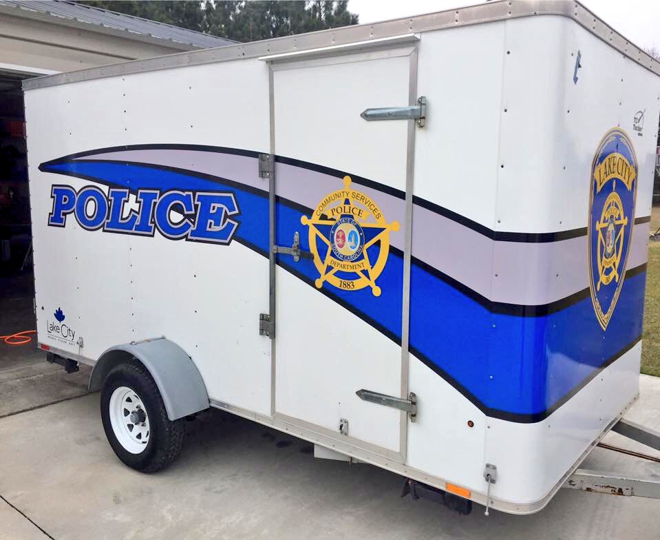 rayzesst's tweet photo. Community Services trailer we did for Lake City Police Department. #RayzeSST https://t.co/yxPRPPl0sB