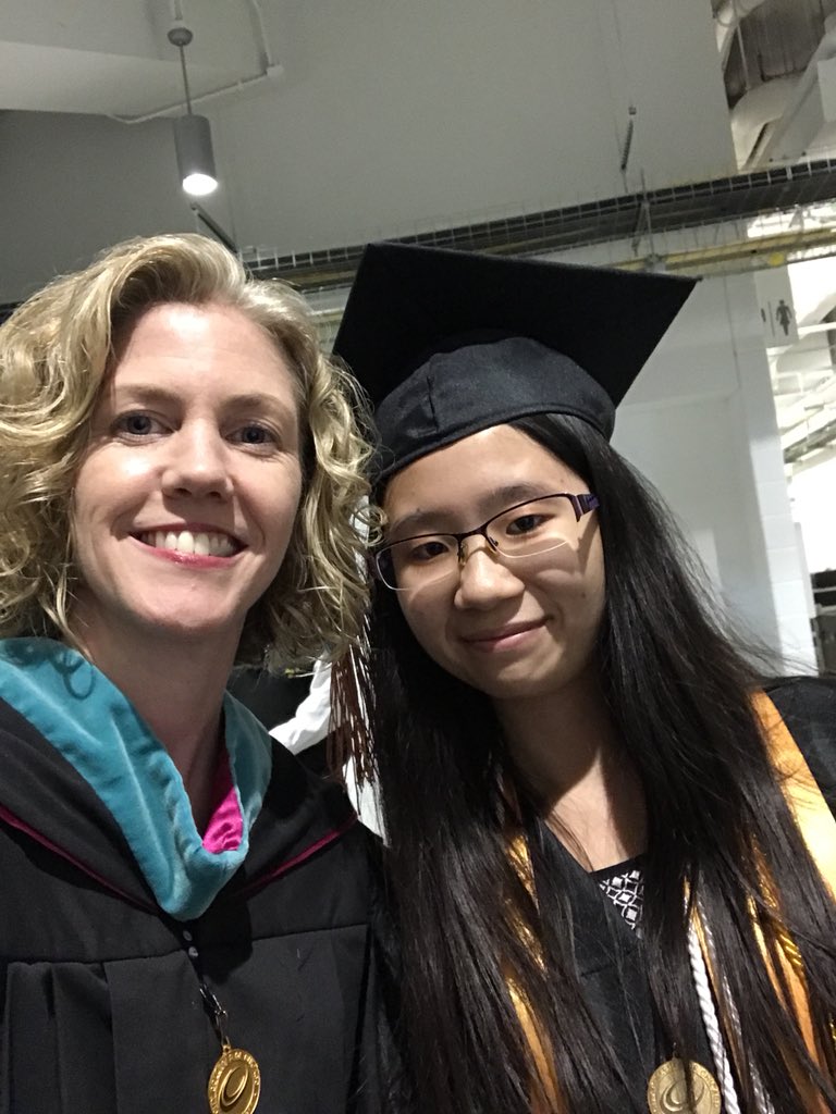 BethSwanson5's tweet photo. Celebrating with the valedictorian of Wilbur Wright College who has been accepted to @AmherstCollege ! #CCCTogether #mammoths https://t.co/VLt9L6N0KN