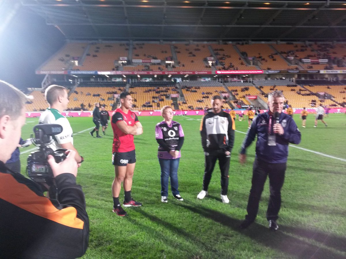 TruFanDavidB26's tweet photo. Well done to @NZWarriors Another big win. Also cheers to Lisa for starting with a toss win. @WarriorsMembers https://t.co/EdpxiGsVt5