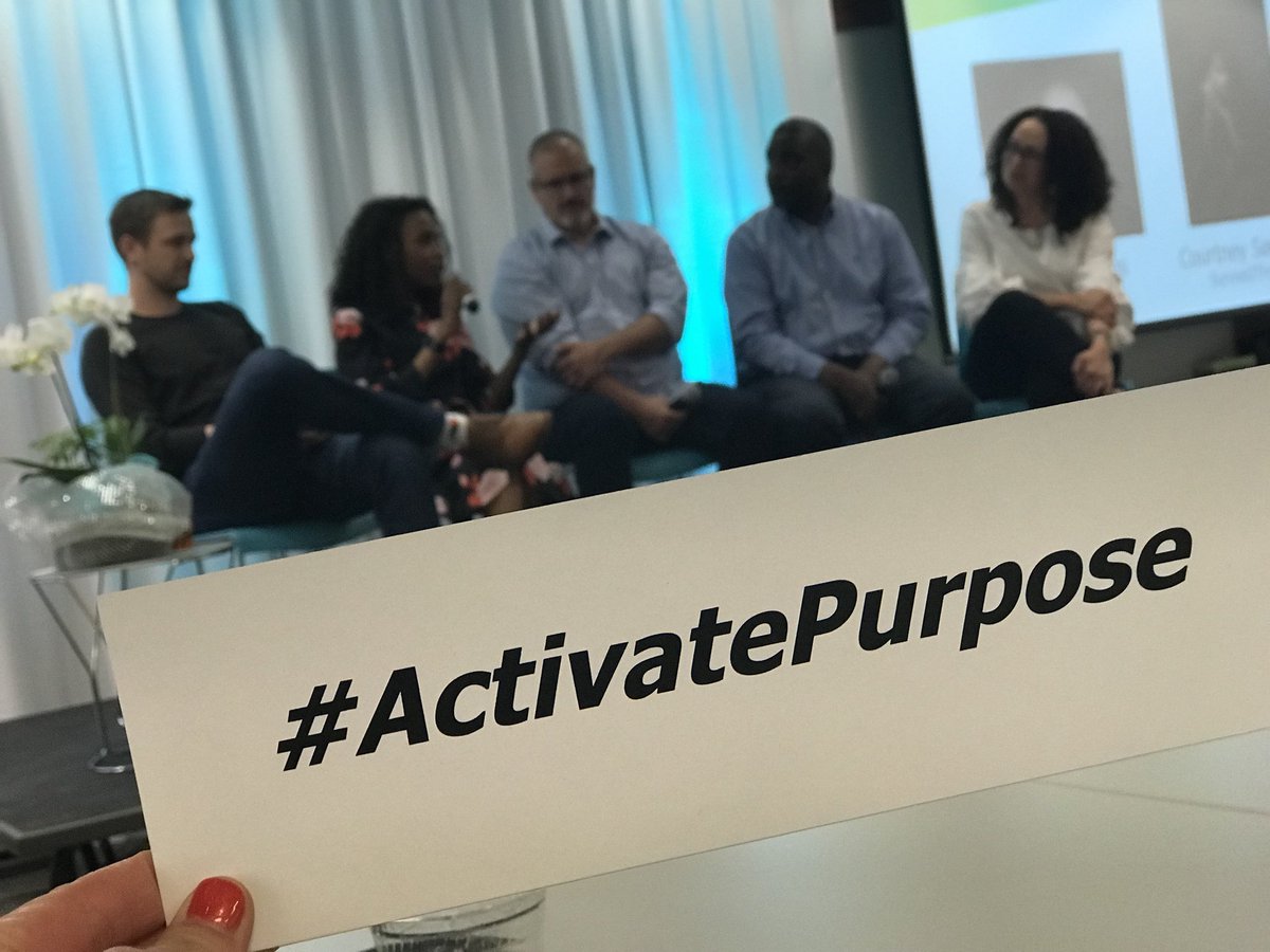 AudioDrPhillips's tweet photo. Follow @AdvanceTheSeed #tweets at #ActivatePurpose for content from today’s event with #business #leaders #entrepreneurs discussing #passion #purpose #socialimpact https://t.co/7sonVXMjJg