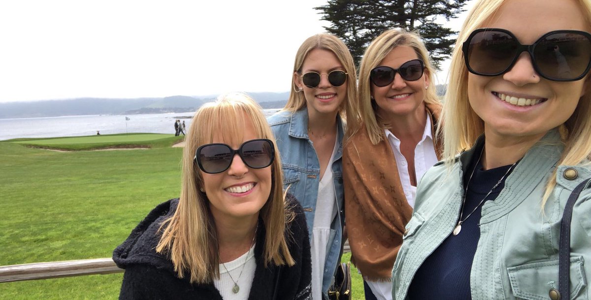 grogan_kim's tweet photo. Celebrating what would’ve been Brad’s 50th #pebblebeach #alswontstopus https://t.co/3f8Wu9Vkp5