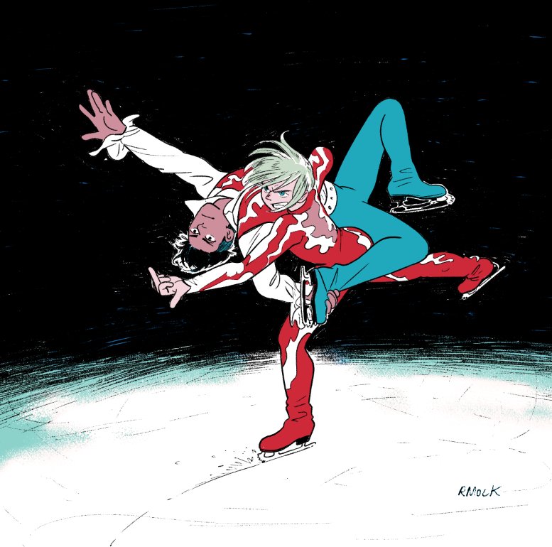 I drew my Yuri On Ice!!! fan comic over a year ago and I'm still