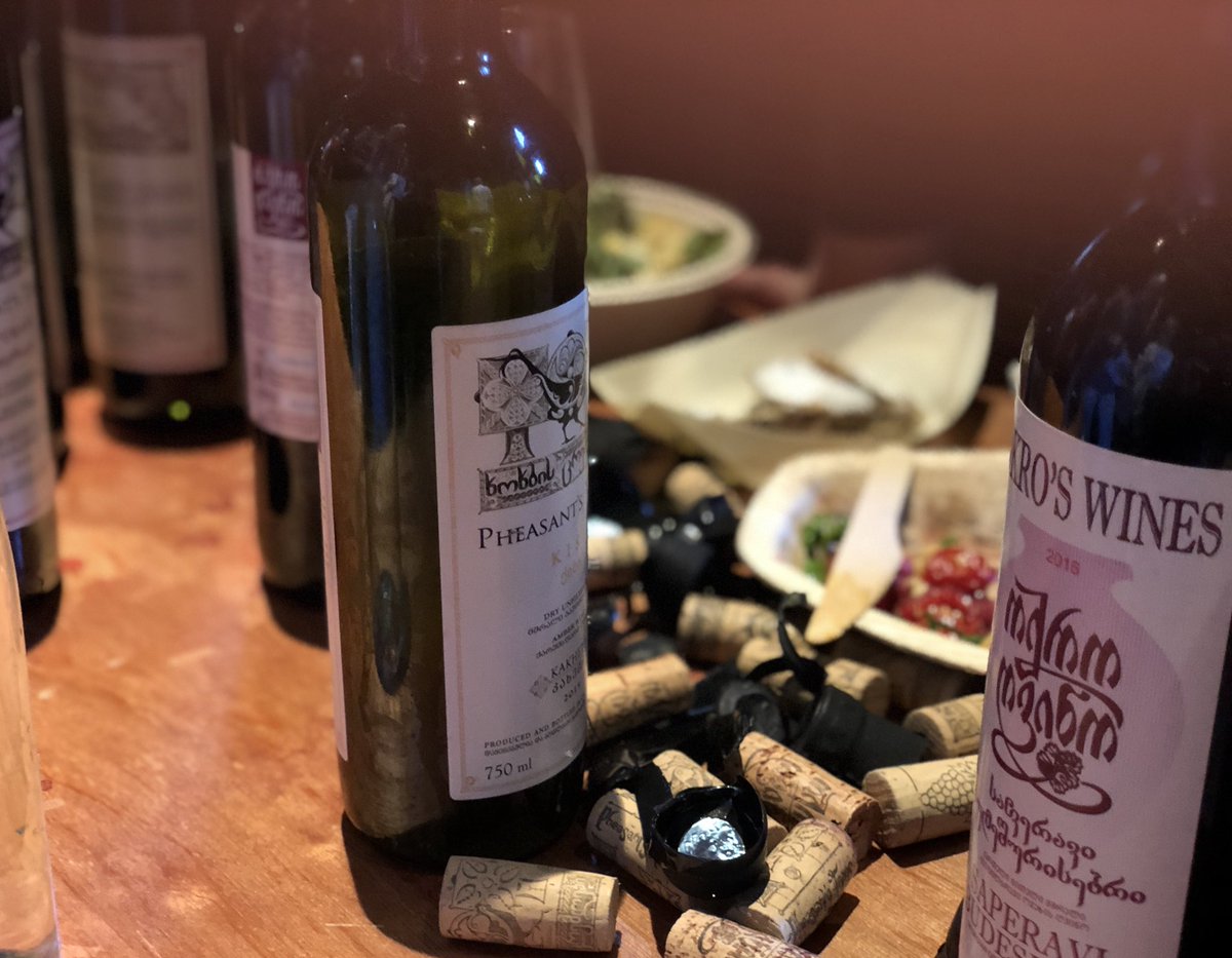 GEinDK's tweet photo. Two producers with #qvevri wine 🍷 from #Georgia 🇬🇪 participated in this years #FriVin #Copenhagen, #Scandinavia’s largest #NaturalWine festival. https://t.co/JqVKjucLqU