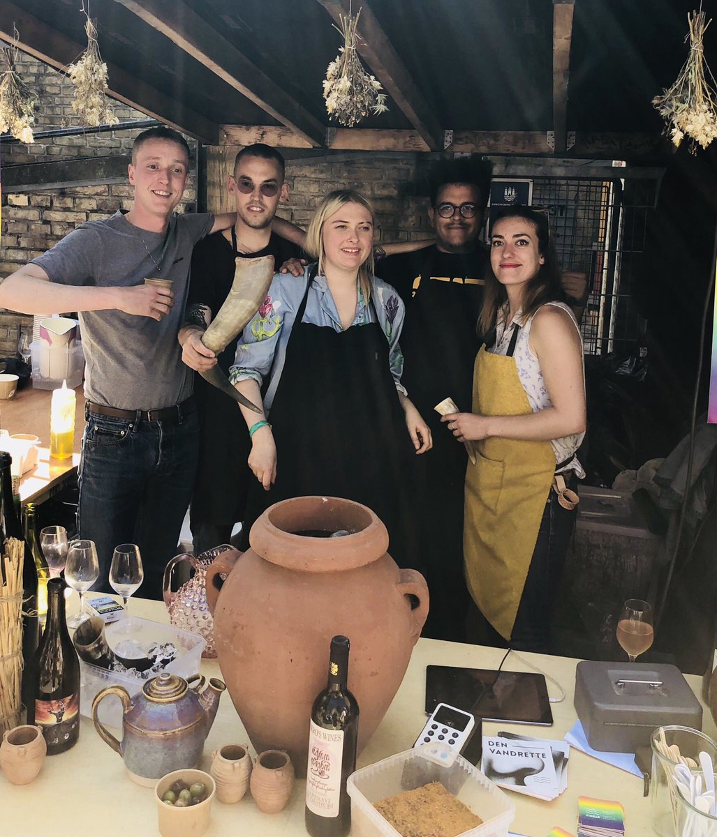 GEinDK's tweet photo. Two producers with #qvevri wine 🍷 from #Georgia 🇬🇪 participated in this years #FriVin #Copenhagen, #Scandinavia’s largest #NaturalWine festival. https://t.co/JqVKjucLqU