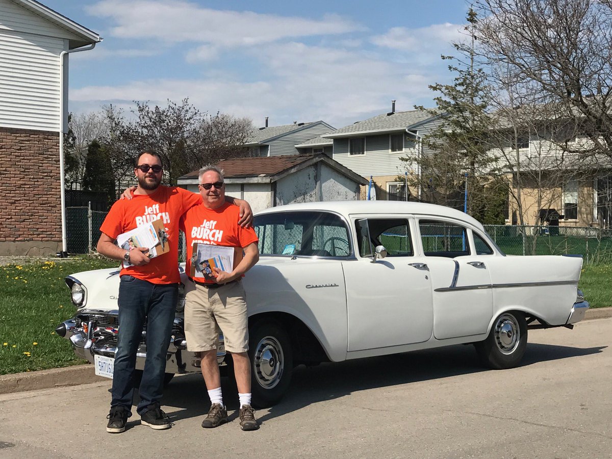 JeffBurch_'s tweet photo. Super Saturday canvass was a super success! Voters in Thorold and Merritton know itβs time we stop settling for bad and worse.
Thanks to my great volunteers for joining me on a beautiful Niagara day!
#Change4Better #TeamBurch https://t.co/i7XQmpbhMJ
