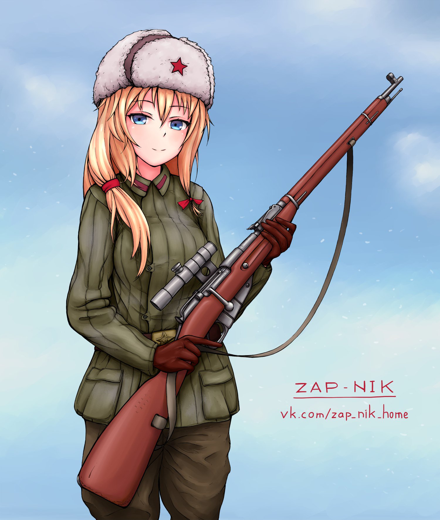 Аниме сталкер Zapnik
