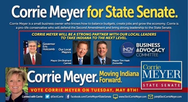 You may have received my recent mailing highlighting my commitment to work with our Gov. and other Republican leaders. To clarify, the Governor hasn't made any endorsement in this race. My message is that I'll be committed to the Next Level Agenda if I'm honored to represent you.
