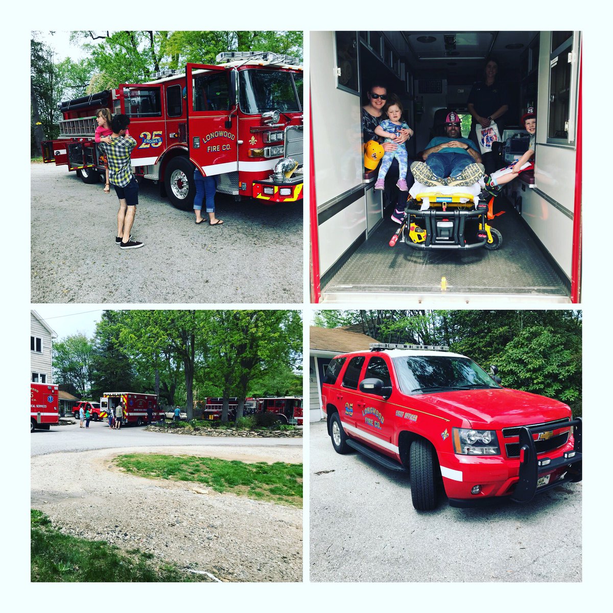 Today we attended the Fairville Friends School in Kennett Twp during their fun fair! Longwood Fire Company ENG252, MIC253, AMB251, and DEP25 were ecstatic to be part of this event! *All participants in photos gave permission for photos to be included on our social media accounts