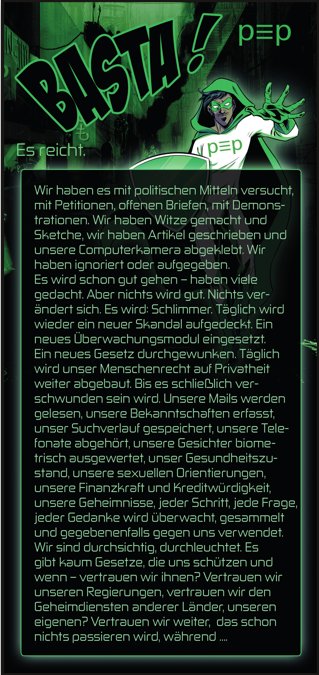 pEp_Community's tweet photo. Wer keinen Flyer p≡p coop an der @republica #RP18 mitgenommen hat, here we go!
#PrivacyByDefault #MassEncryption #PoP #pEp #pEpForAll #pEpCoopManifest https://t.co/DetK7RfbCT