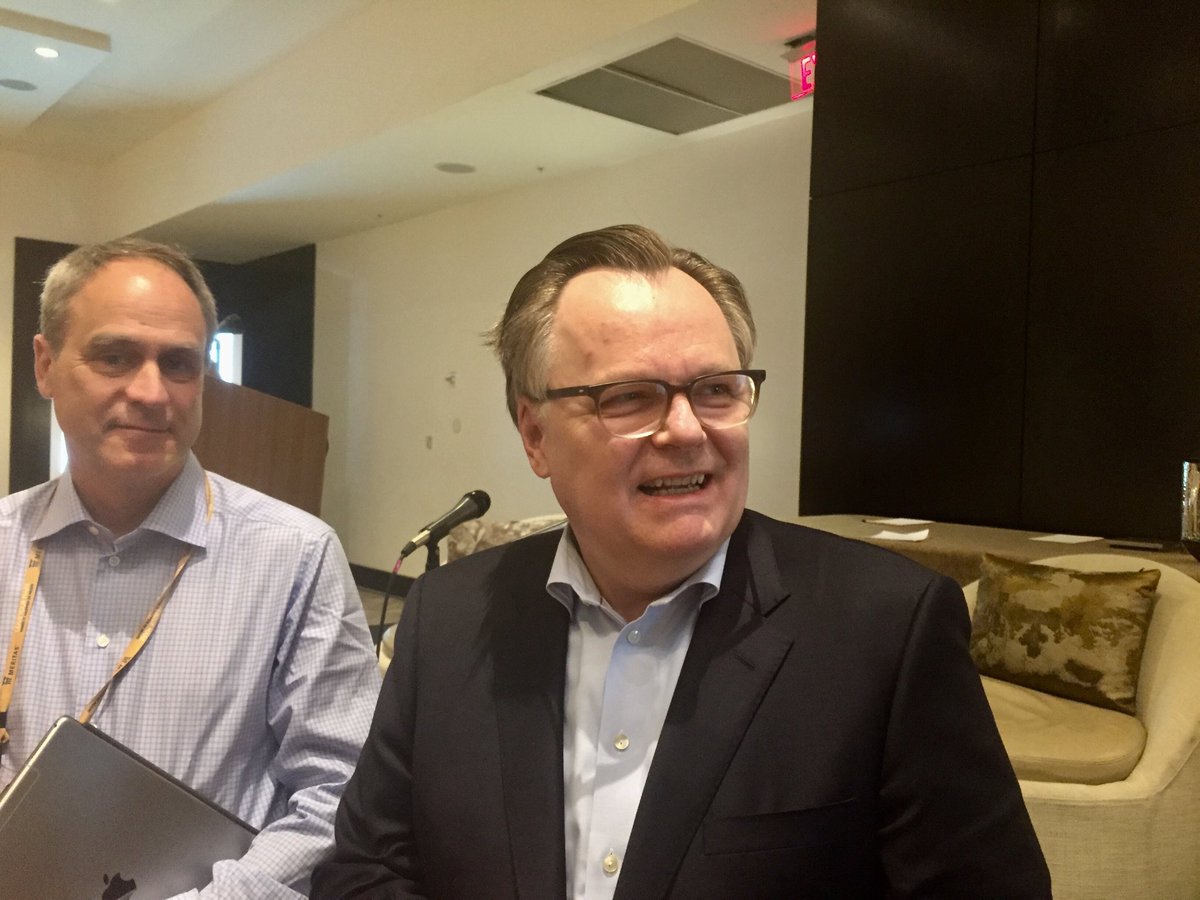 DennisUnkovic's tweet photo. Thank you Marc-André Blanchard for a brilliant presentation on NAFTA to the #MeritasAM2018 Annual Meeting this week in Miami. The many @MeritasLawFirms members who listened to your comments learned so much. Canada has a forceful and superb advocate in you! #GlobalMeritas https://t.co/Or4rZq6suH