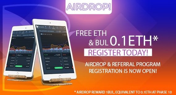 latestAirdrops's tweet image. BULLEON AIRDROP 📢- ⭐⭐⭐⭐▪4/5 stars💰0,1 ETH at phase 10

🔹#Bulleon (BUL) Digital asset Sphere
🔹1 BUL for joining social media channels

Go to airdrop bulleon.io/contribute.php…  🚀

#crypto #airdrop #latestairdrops @Bulleon_net