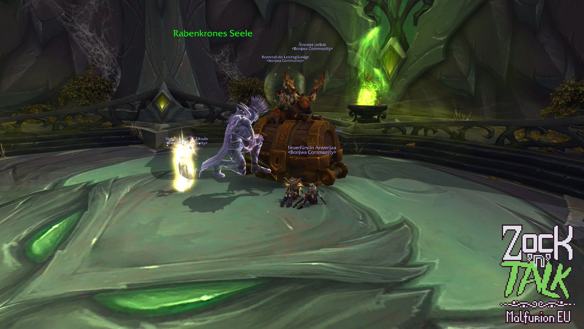 CptSpringare's tweet photo. Auf dem @Warcraft_DE-Twitchkanal dreht @TheKerrag seine Runden bei der #MDI und in der Rabenwehr +10 stirbt sich die #ZockNTalk-Truppe zum Sieg. Unter 50 Tode!
#WoWContent mit @arwenjaa und #BonjwaFalke, @BobbyBlowfish, @desi172_ und @Boendill. https://t.co/s38lrHDDE2