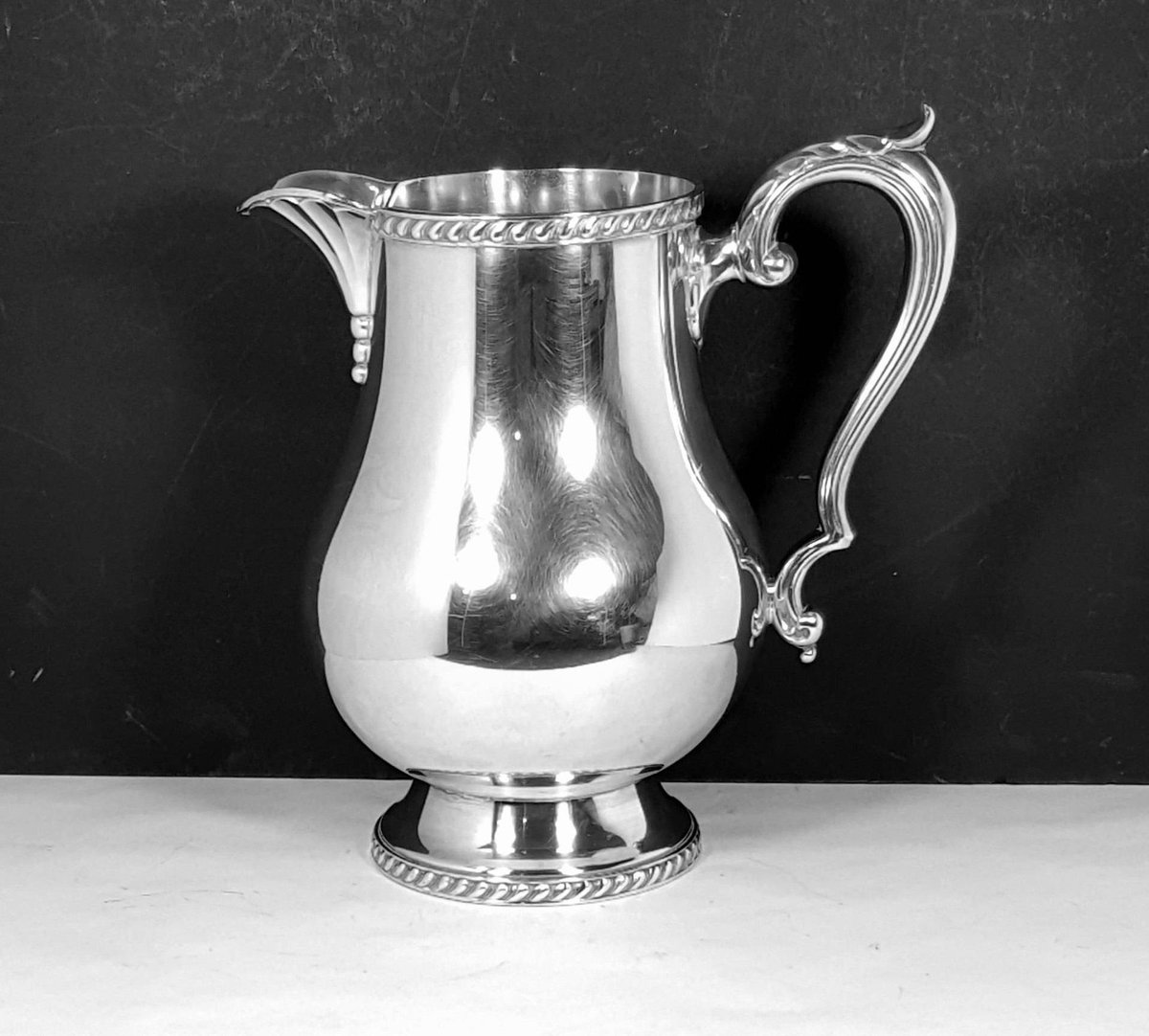 LastTangoVtg's tweet image. VINTAGE SILVER PITCHER Ornate Silver Water Pitcher Wedding Serving Pitcher Tea Party Service etsy.me/2weYbbY  #ServingPitcher