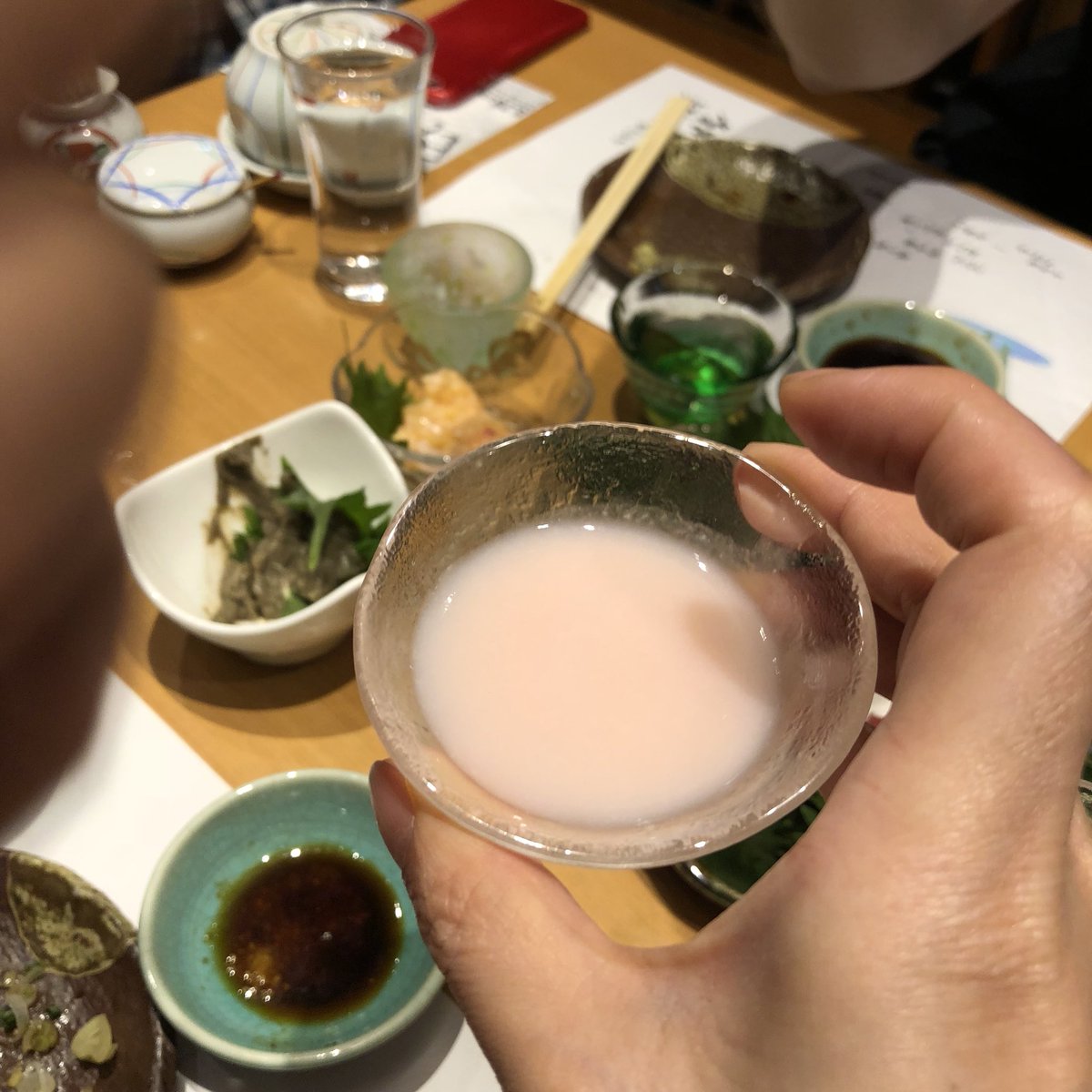 MistressMAYA28's tweet photo. enjoying delicious pink sake from #Niigata #pinksake #pink ๐
#sake #bonya #shinjuku3chome #shinjuku #ๆฅๆฌ้
๐ถ #ๆฟใ้
#ๆฐๆฝๆ็ #ใผใใ #ๆฐๅฎฟไธไธ็ฎ #ๆฐๆฝใฎๅฐ้
https://t.co/XmoCX36gTO