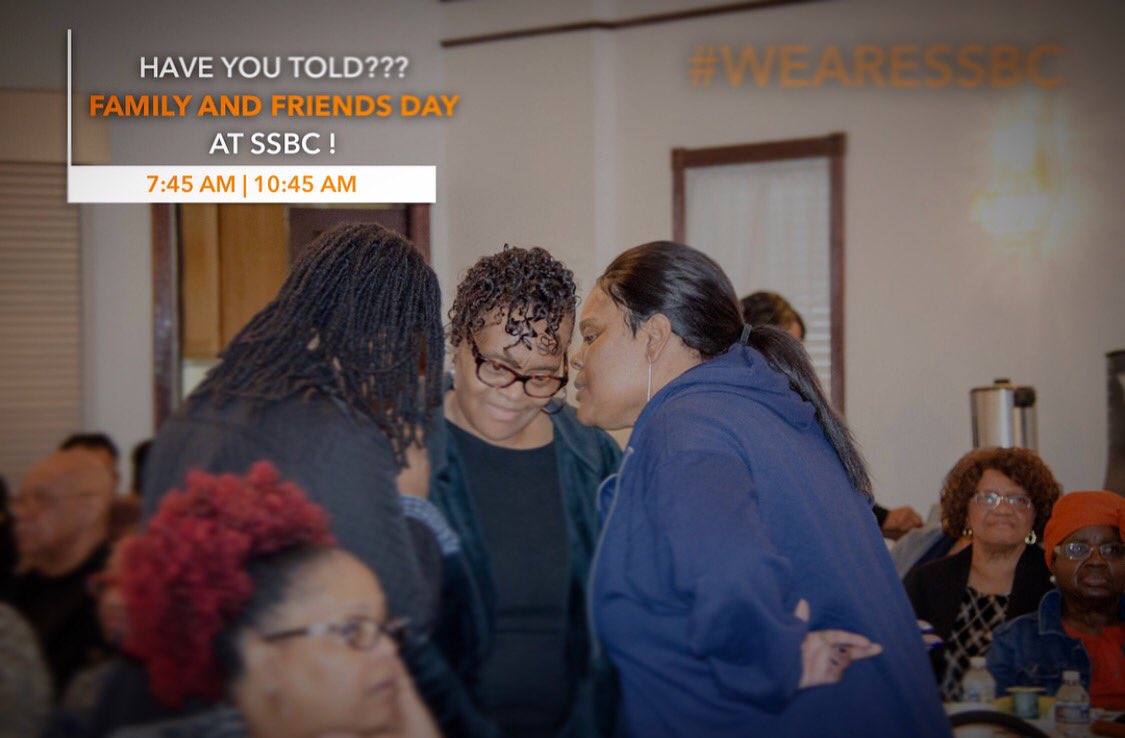 ssbc5757's tweet photo. Have you told? 

Tomorrow is Family and Friends Day! #WeAreSSBC #BEEM https://t.co/0a02O4dmEn