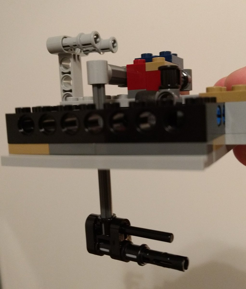 kremlincardinal's tweet photo. Day 3 progress: the details are amazing! From the drop-down laser cannon to the dejarik table to the computer console and seat... 😍😍😍 #BuildingTheFalcon https://t.co/sP3Voe1TBs