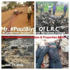 AnglophoneUnion's tweet photo. #UNSC_Reports #UN #USUN #Pontifex #Potus #UNGA #BBC, #CNN ask #PScotlandCSG #AntonioGuterres report to Pdt #RealDonaldTrump that #Cameroon #PR_Paul_Biya sets Alpha Jet 101 and Drones to bomb villages of Batibo, Libielem, Widikum before 20May2018 to kill civilians running violent. https://t.co/jZQt4s1gMC