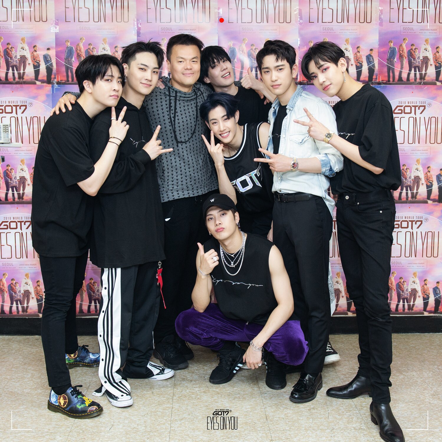 GOT7 on Twitter: "GOT7 2018 'EYES ON YOU' TOUR IN SEOUL - DAY 2 💚JYP