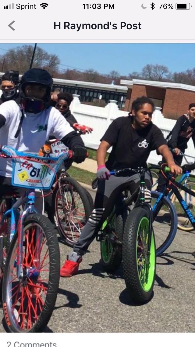 MWalsh68's tweet photo. A lot of the news coverage makes it look like these where innocent kids just out for a ride. Take a look, they’re wearing masks. They are trying to intimidate people.  Does that sound and look innocent? https://t.co/KcS4nt70Fq