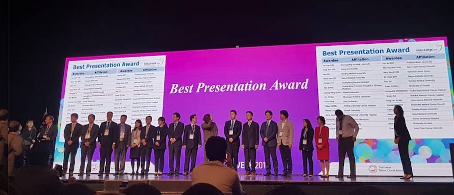 Natalie Coburn (@drncoburn) on Twitter photo Congratulations to Yunni Jeong for her Best Presentation Award at the 2018 Korean Gastric Cancer Association meeting! <a href="/UofTSurgery/">U of T Department of Surgery</a> <a href="/mygutfeelingca/">MyGutFeeling-Stomach Cancer Foundation of Canada</a> Congratulations to Yunni Jeong for her Best Presentation Award at the 2018 Korean Gastric Cancer Association meeting! <a href="/UofTSurgery/">U of T Department of Surgery</a> <a href="/mygutfeelingca/">MyGutFeeling-Stomach Cancer Foundation of Canada</a>