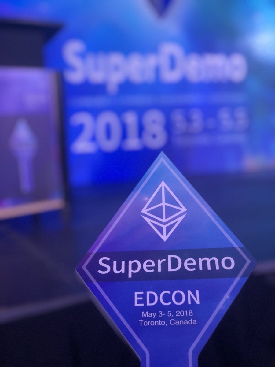 umarov's tweet photo. Thank you @LinkTimeTech #EDCON for amazing content and demos! Thank you to all the speakers and community supporters! So many awesome projects being #buitl on #Ethereum! Congrats to @Givethio and all the projects demo’ed! Party time! https://t.co/W020dAqyMH