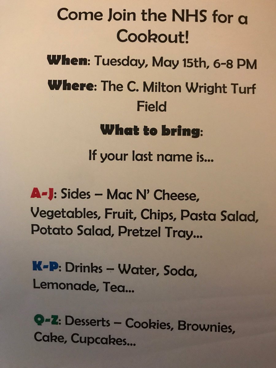 NHS 2018-2019 tweet media