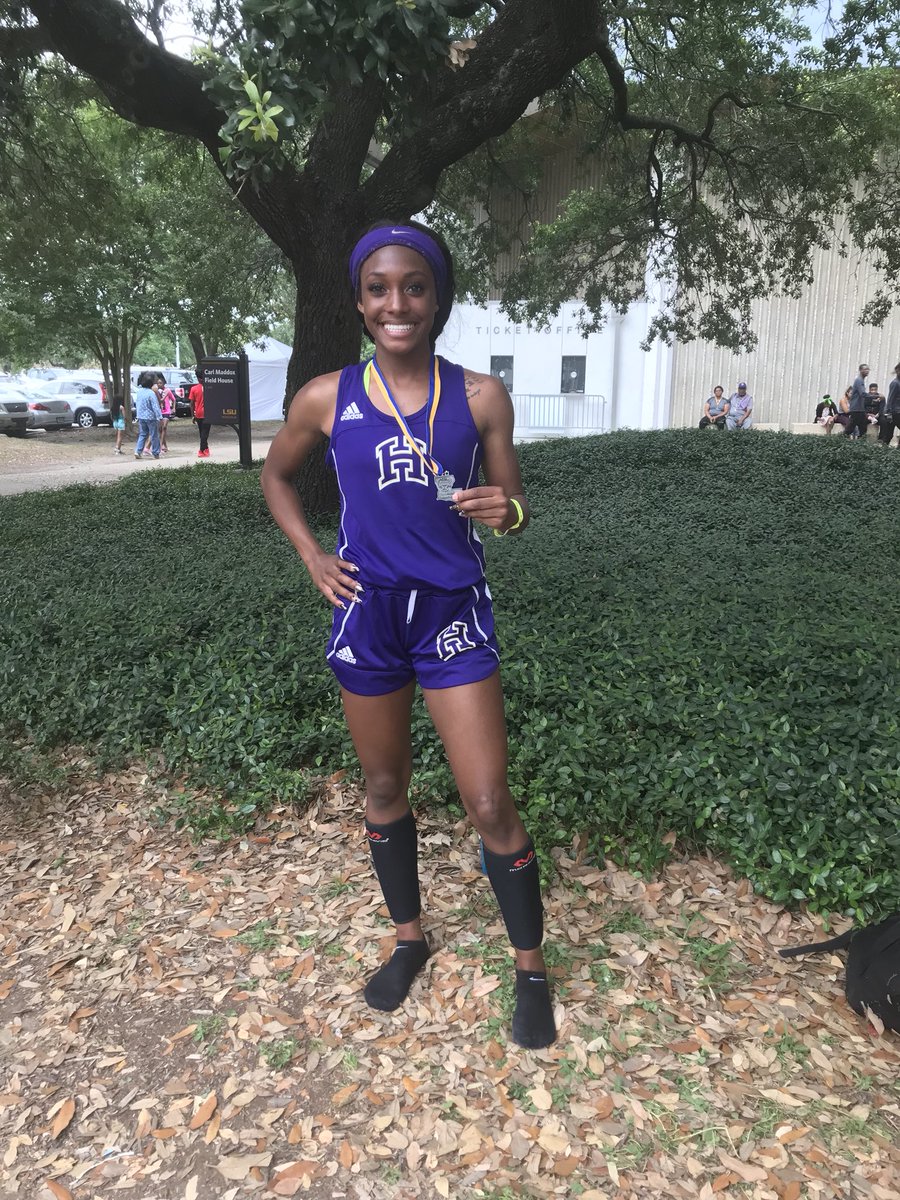 State Runner-Up 300 hurdles - Ashlyn Jack! 🐅 #WeAreHahnville
