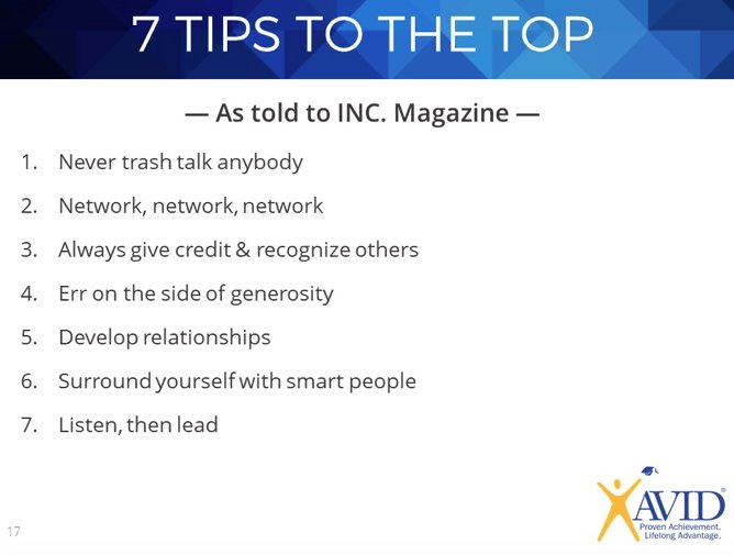 According to the U.S. Dept. of Ed, of our nation’s 13,728 superintendents, only 7% are women. Yet 72% of all K–12 educators in this country are women. Here are tips from an AVID webinar I did with <a href="/BijouPrincipal/">Cindy Martínez</a> on Growing Women Leaders in Ed. #eduleadership #AVID #leadLAP
