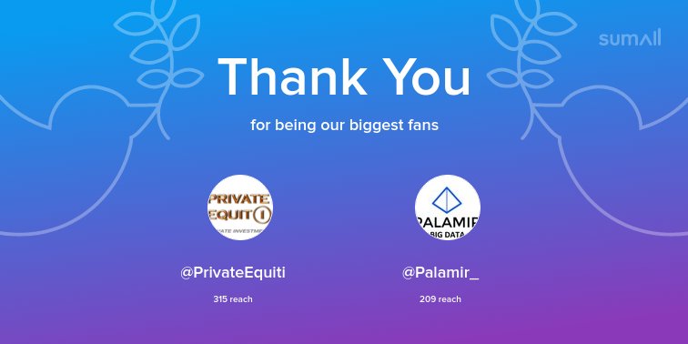 ABCFactories's tweet image. Our biggest fans this week: @PrivateEquiti, @Palamir_. Thank you! via sumall.com/thankyou?utm_s…