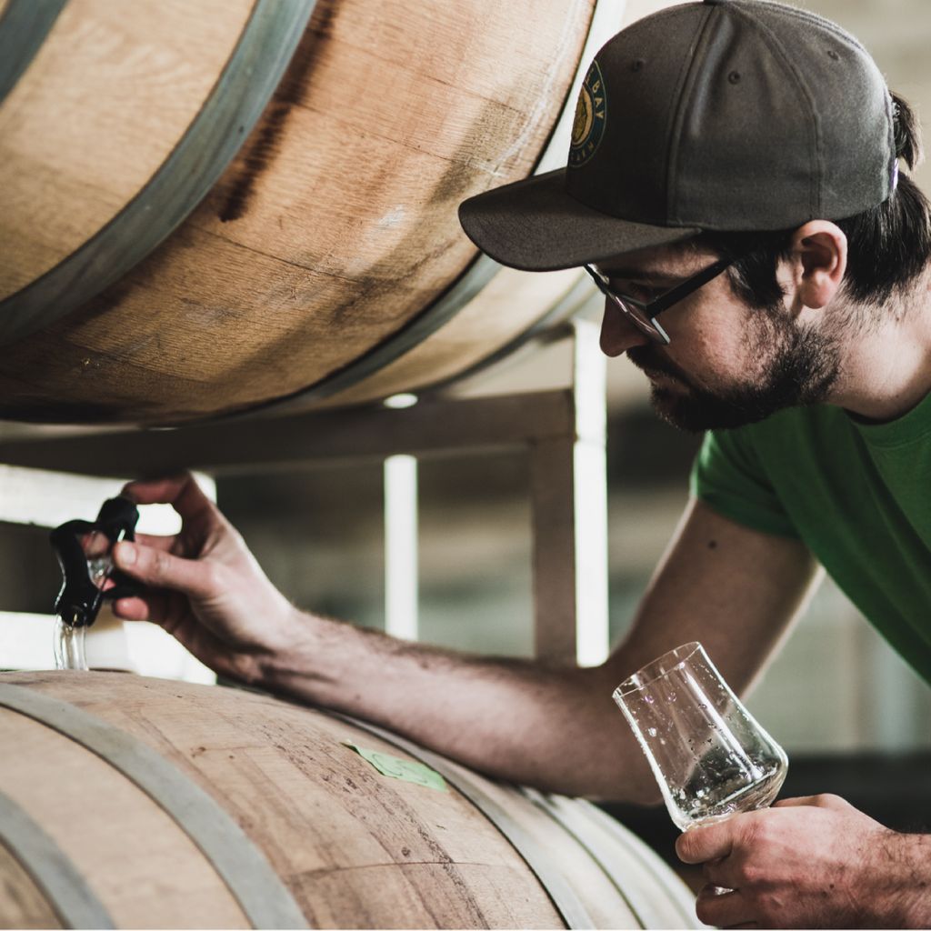 Strange_Fellows's tweet photo. BARRELS | Our brewers always say that beer is never late, nor is it early; it's always ready precisely when it means to be. 

#keepitstrange #beerwizardry #behindthescenes https://t.co/xgfYJoL6kq