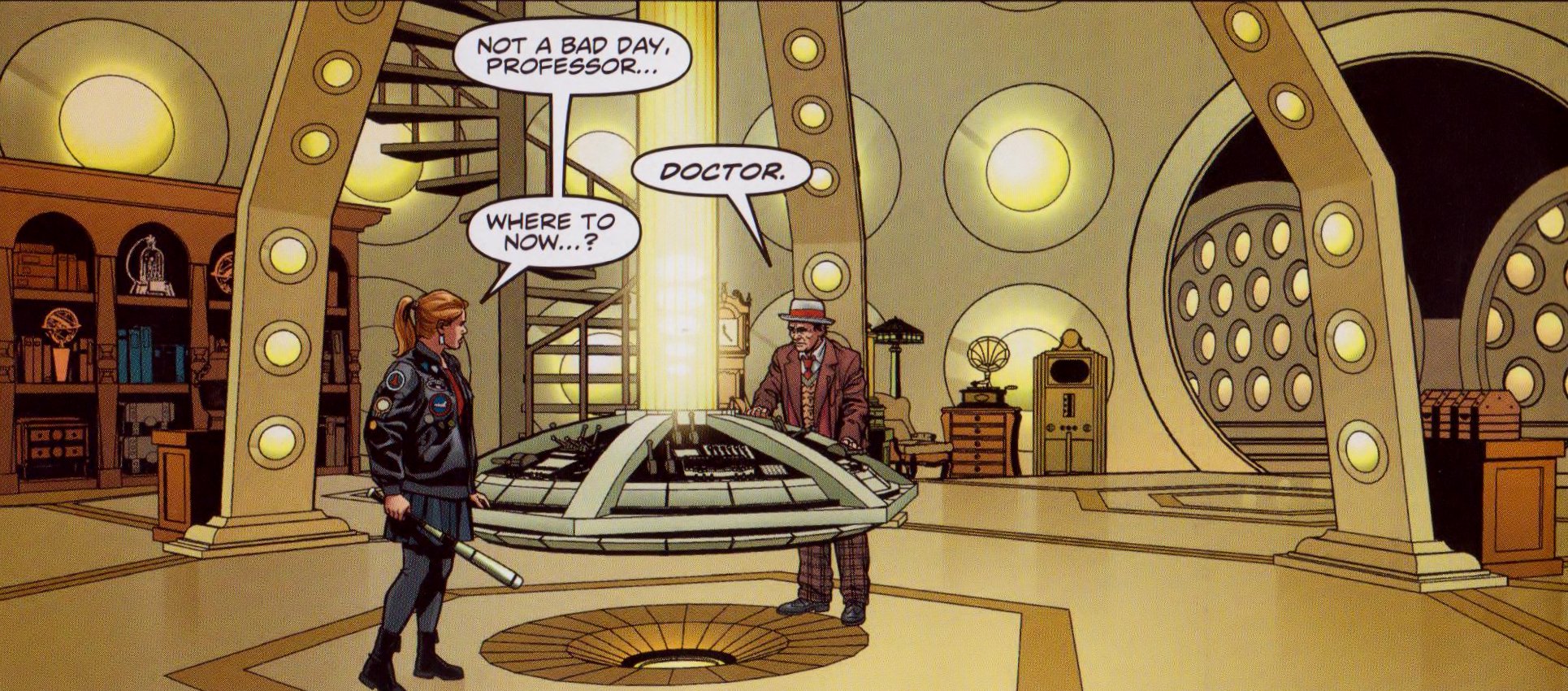 Doctor Who Comic Art on Twitter: "Is no one going to say anything about