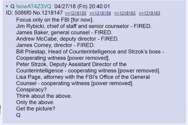 TheLioness8's tweet photo. @FiveRights @Excalibur0707 The justice phase is coming. #QAnon #RedPill #TheGreatAwakening #Obamagate #FakeDossier #HillaryForPrison2018 #SheConspiredWithBritishSpy #SheConspiredWithRussia #AttemptedCoup #Treason #ClapperLied #ComeyLied #ShutMuellerDown https://t.co/B0R2vbOjsD