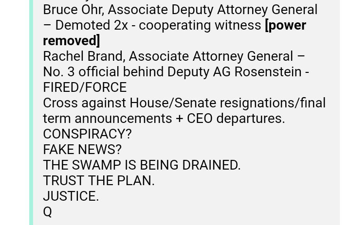 TheLioness8's tweet photo. @FiveRights @Excalibur0707 The justice phase is coming. #QAnon #RedPill #TheGreatAwakening #Obamagate #FakeDossier #HillaryForPrison2018 #SheConspiredWithBritishSpy #SheConspiredWithRussia #AttemptedCoup #Treason #ClapperLied #ComeyLied #ShutMuellerDown https://t.co/B0R2vbOjsD