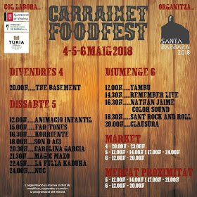 CompanyStas's tweet photo. 6Maig
12h @BesarabiaMusic al @XabiaFolk

16:30h Nathan Jaime Color Sound al #CarraixetFoodFest #Vinalesa

17h @Julia_Grup a l' #AmicFest #CerdanyoladelVallés

8:30h @AndreuValor a @BaleariaPort #Dénia

19h @PauAlabajos al @tradicionarius #Barcelona
#LlibertatPresosPolítics https://t.co/nW466edmzZ