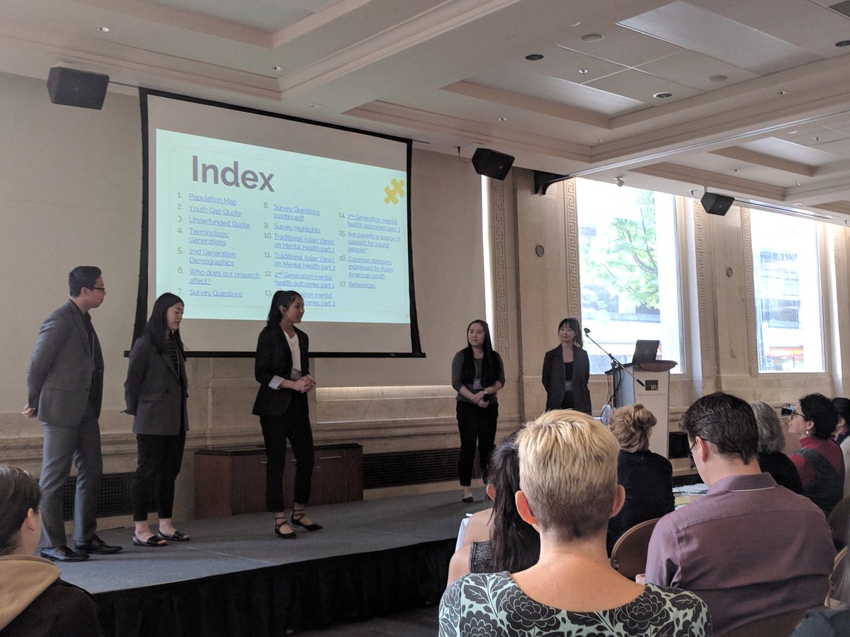 RADIUS_SFU's tweet image. SFU Team 'Bridging The Gap' doing an amazing job presenting their work in mental health challenges among 2nd generation immigrant youth #MaptheSystem @LetsRECODE