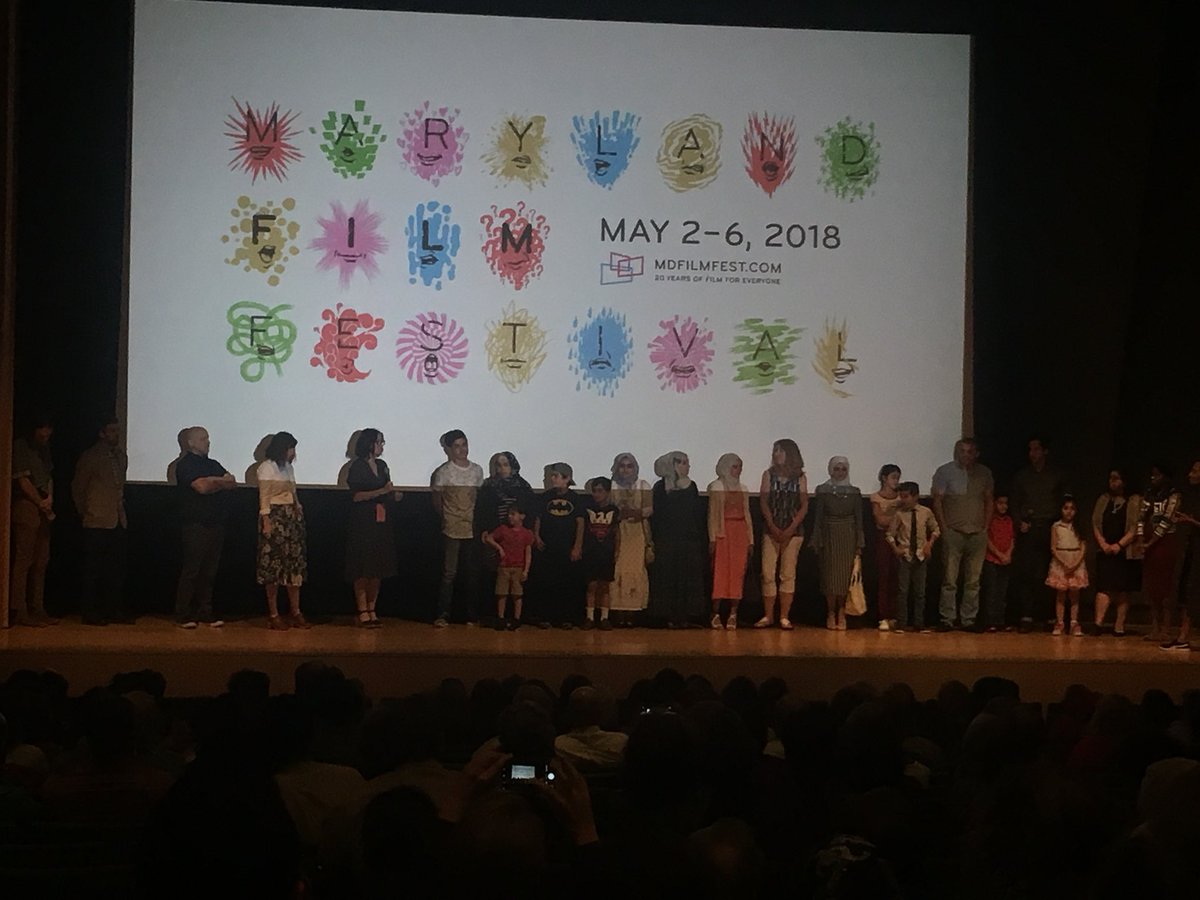 ErinSullivan519's tweet photo. Amazing! @BaltCoPS students and family speaking after the Baltimore premiere of @THIS_IS_HOME__ that followed their first eight months in America. #refugeescan https://t.co/V5EvyymBhs