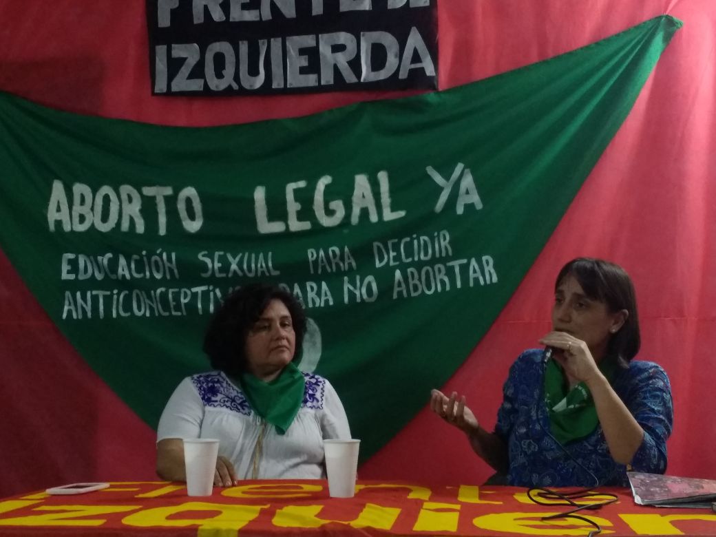 RominaDelPla's tweet photo. Hoy en Formosa, participando de dos charlas, una por el aborto legal, la otra sobre educación https://t.co/cMRvFJZQg0