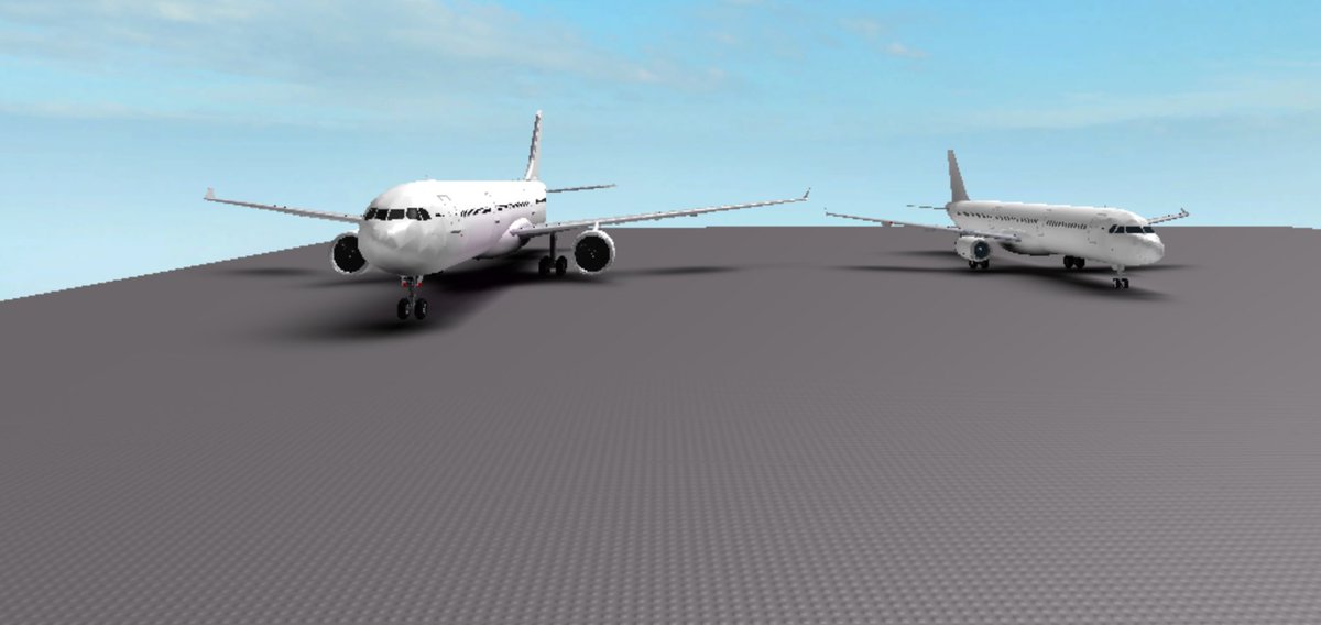 FlyItalyRoblox's tweet image. Two new birds will be joining our fleet in the coming weeks! The Airbus A330 and A321! #roblox #RobloxDev Thank you to @AbstractAngless for making such amazing aircraft!