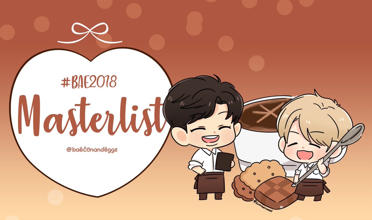 baeconandeggs's tweet photo. 🥓🍳 Welcome to #BAE2018! The masterlist for this round is posted here: https://t.co/YZn6gZEr1i
Please enjoy reading these beautiful chanbaek fics💖 Don’t forget to leave kudos/comments☕️ https://t.co/GcxfuTRwCL