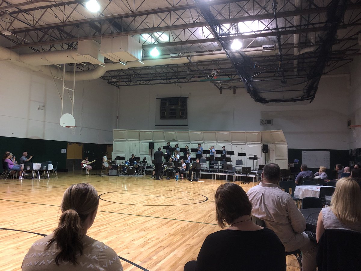 CCMS jazz band is rocking out at Jazz Dance Night! Way to go!!