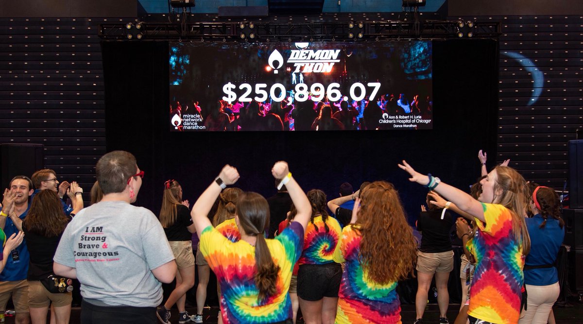 DemonTHON's tweet image. This year was inspiring. We challenged our organization to reach new heights and our dancer community responded by working tirelessly to fundraise and support a mission For The Kids. We are proud to be this generation fighting for the next. #FTK photo cred: alex segall