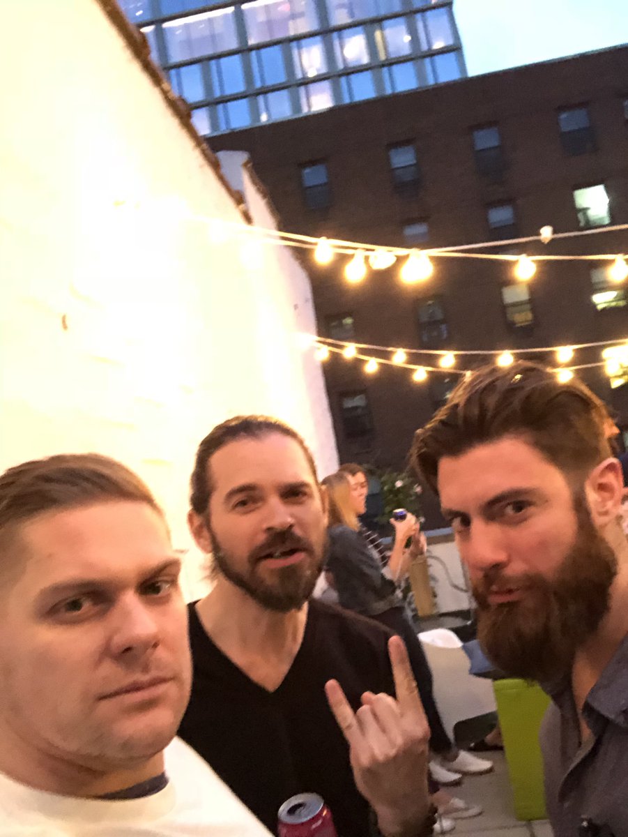 shriner's tweet image. Killer rooftop party, yeah @dancortese ya clown Muppet...ya heard?!