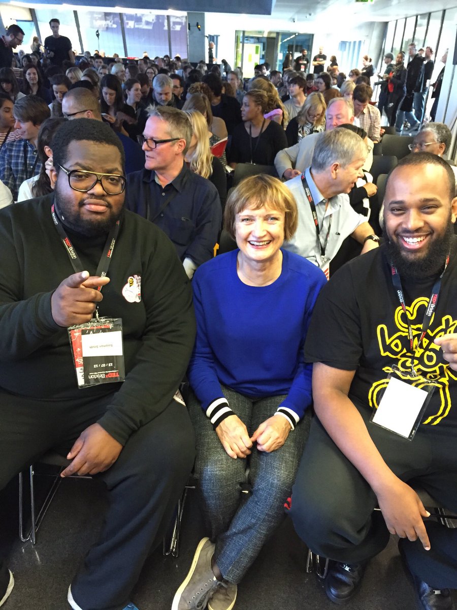 @DrNBYP @TessaJowell @SolomonSmithBSK @BrixSoupKitchen Congratulations @DrNBYP - Love you guys! Here’s one from the ‘family’ album. TEDx Brixton 2014.