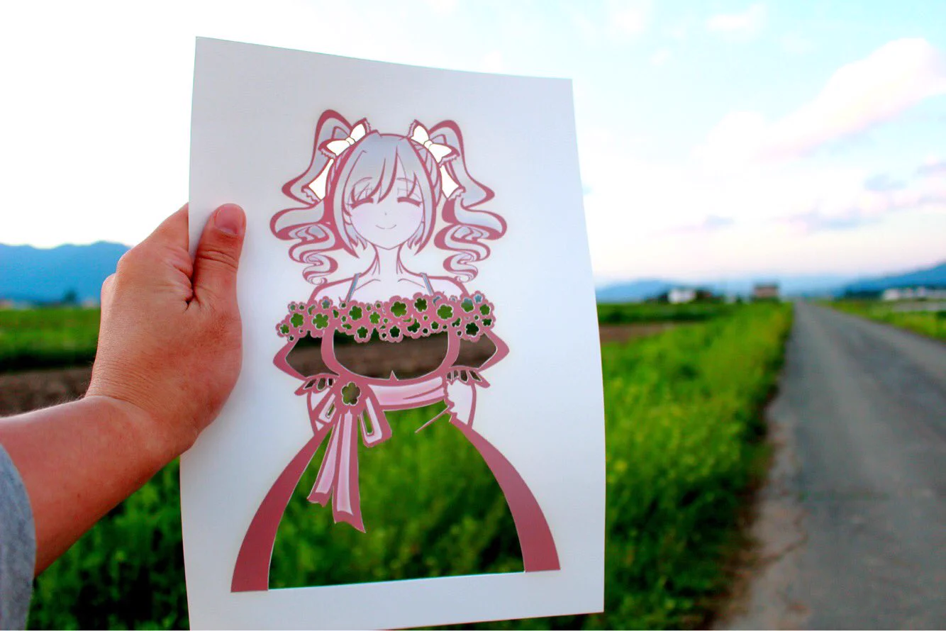 同じ色は二度とない？！自然の色に染まるドレスが可愛すぎｗ