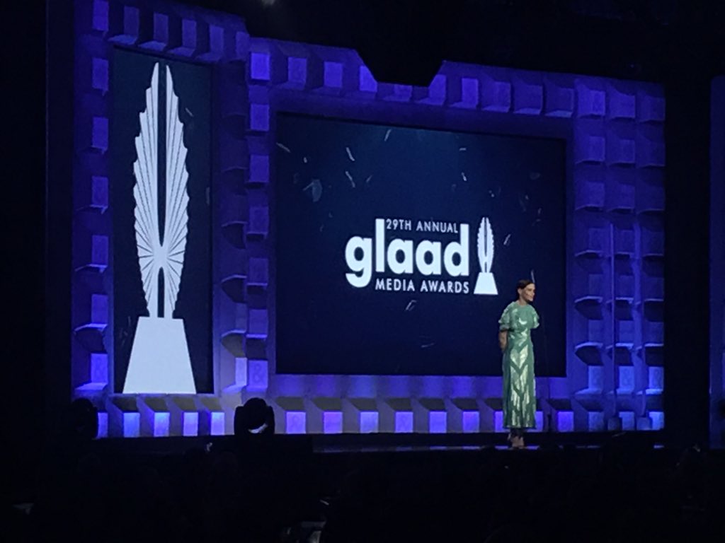 danielrbsutton's tweet photo. Live... from New York... it's the GLAAD Media Awards!! #glaadawards #GLAADMediaAwards https://t.co/s2Y1SJyRSP