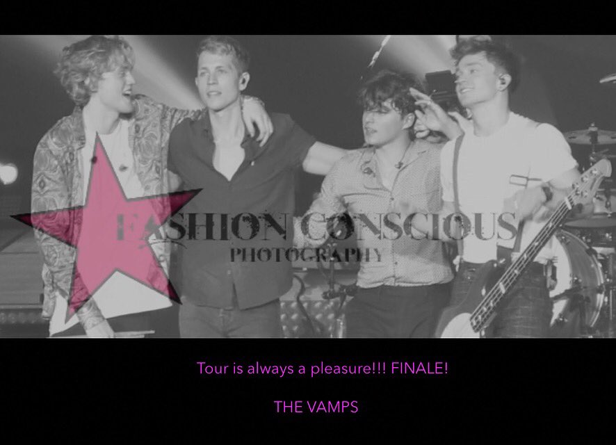 CrazyPinkLady's tweet photo. Tour with @TheVampsband is always a #pleasure !!! Can’t wait for the next #shows to come!
https://t.co/yhCpc9l2f0
#manchester #manchestertribute #thevamps #thevampsband #tristanevans #bradleywillsimpson #connorball #jamesmcvey #finale #finalpose #nightanddaytour #tourmemories https://t.co/sDHX6s8fTt