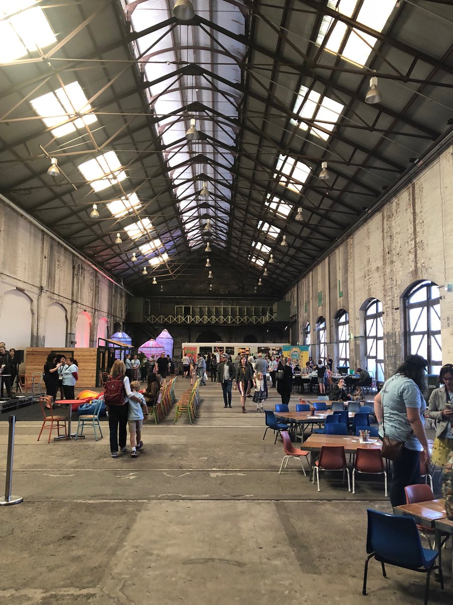 fionahazard's tweet image. Just stepped into this fantasy land #bigbackyard #swf18 @HachetteAus