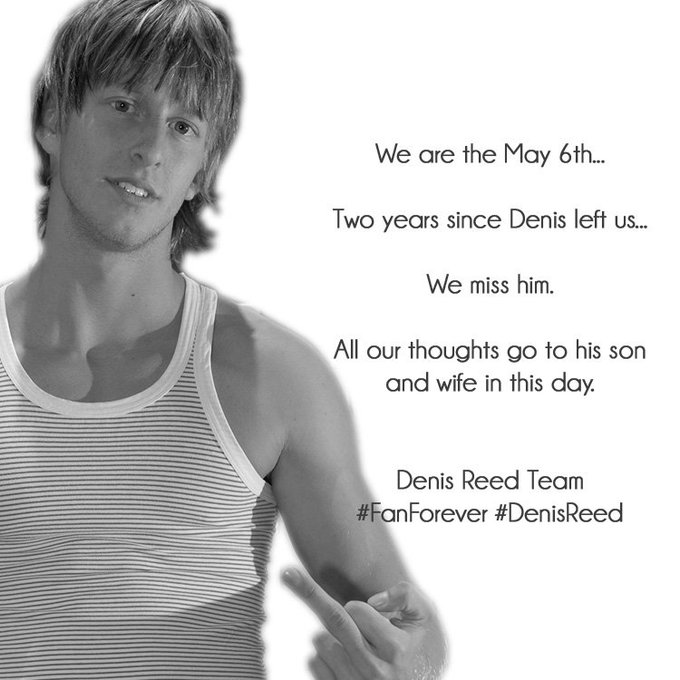 We are the May 6th... (at this time in Czech Republic)
Two years since Denis left us... 
We miss him